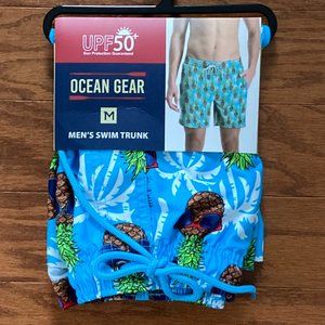 NWT Ocean Gear Men's UPF Swim Trunks